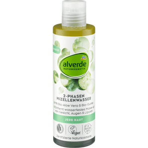 2 - Phasen Mizellenwasser Bio - Aloe Vera Bio - Gurke, 200 ml Gesichtsreinigung by alverde NATURKOSMETIK – Available at VivaVoss