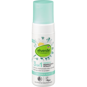 3in1 Reinigungsschaum Sensitiv, 150 ml Balea, alverde NATURKOSMETIK, Reinigungsschaum, Sensitiv, by alverde NATURKOSMETIK – Available at VivaVoss