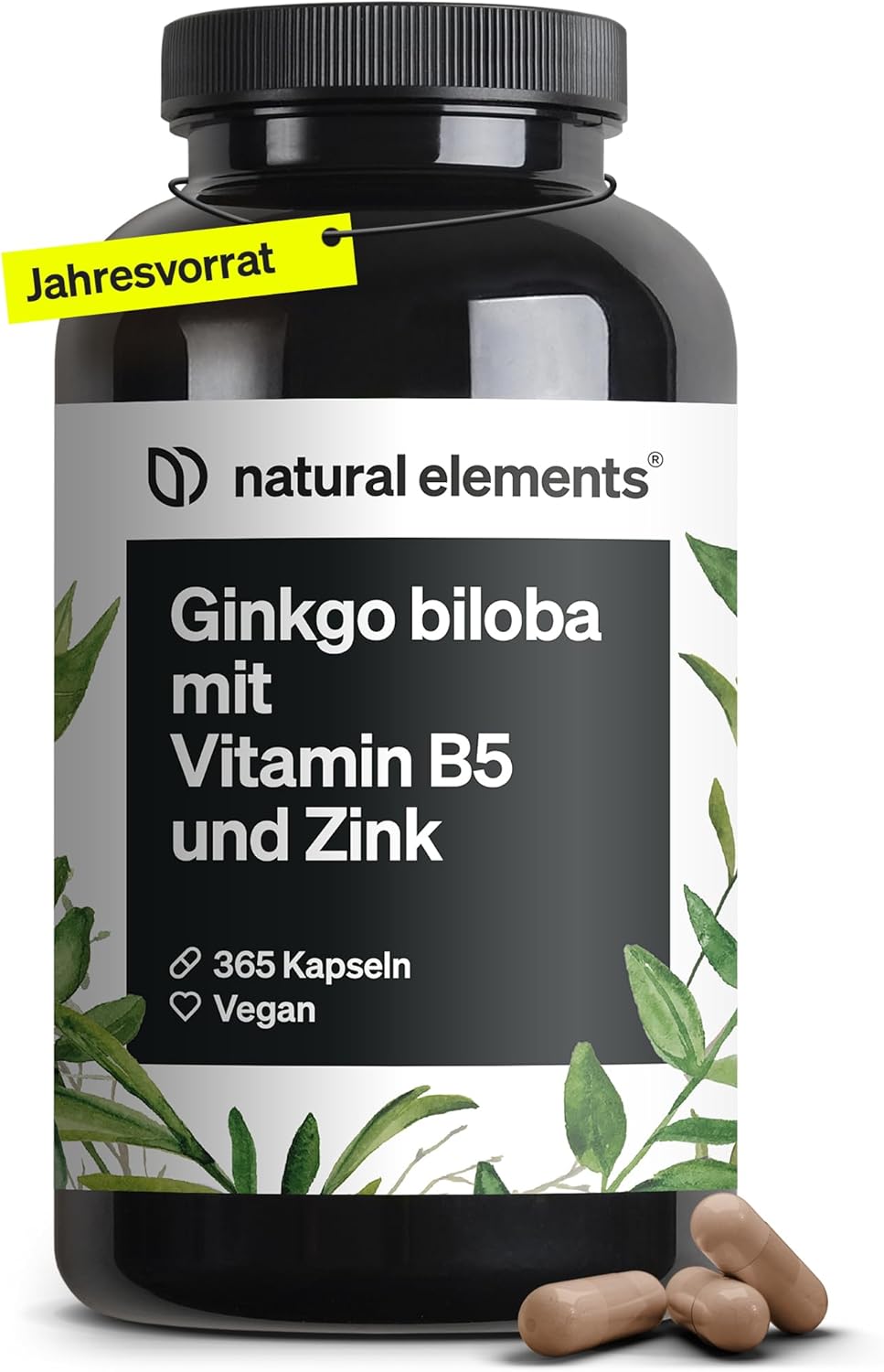 Ginkgo biloba – optimal dosiert mit 3750mg