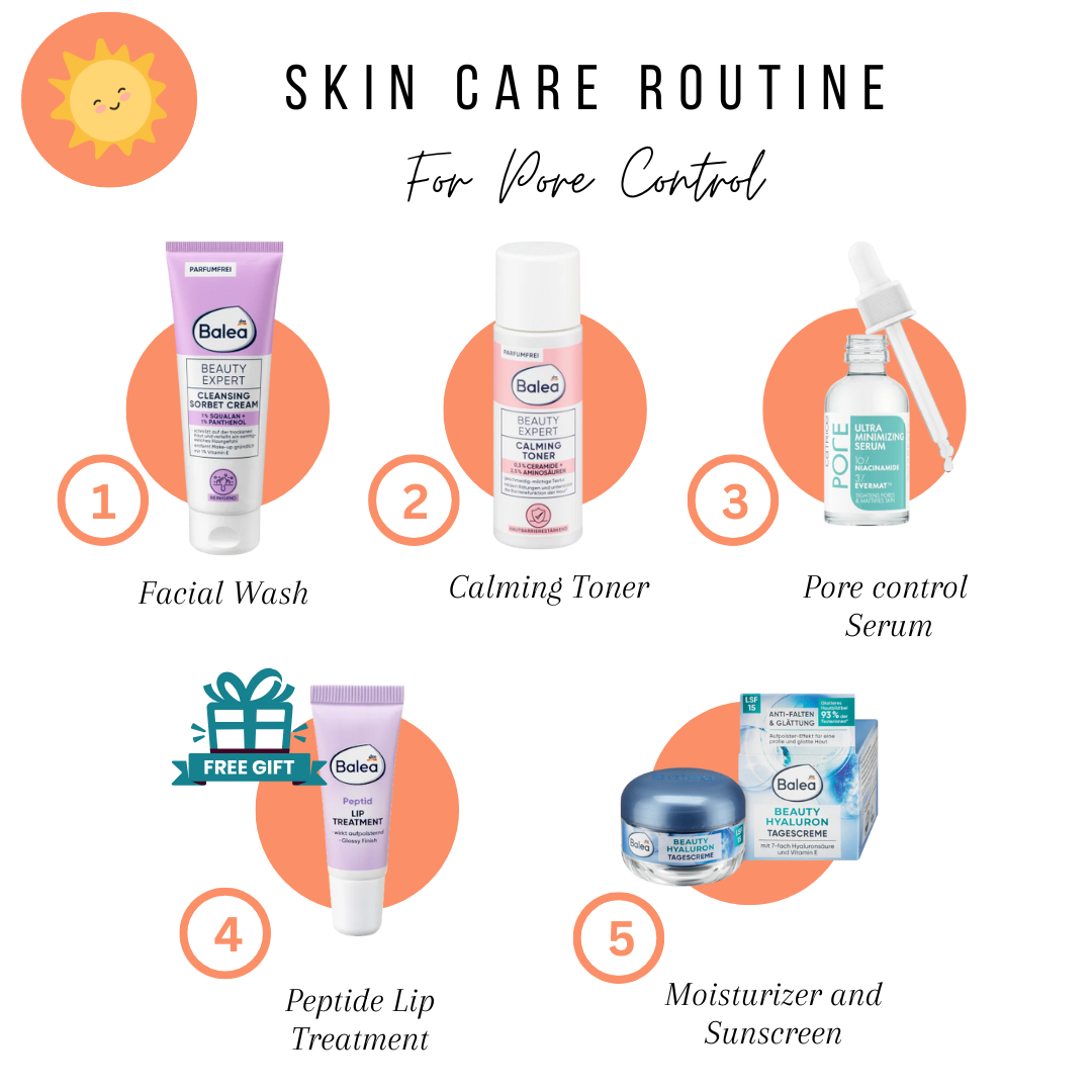 Pore Control - Complete Skin Care Routine