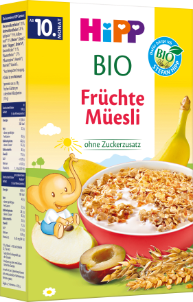 Kindermüsli Früchte ab dem 10. Monat, 200 g