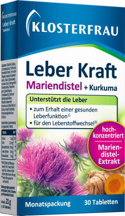 Leber Kraft (30 Tabletten), 21,1 g