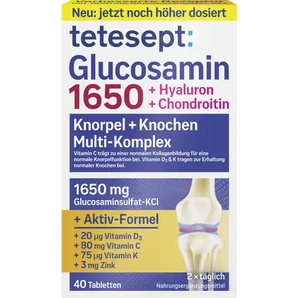 glucosamin 1650  Tabletten 40 St, 50,4 g