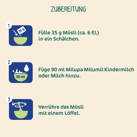 Kindermüsli Früchte ab 1 Jahr, 400 g