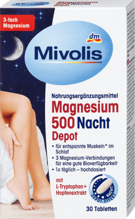 Magnesium 500 Nacht Depot, 30 St, 43 g