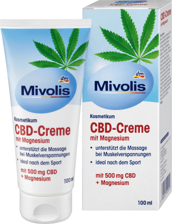 CBD-Creme mit Magnesium, 100 ml