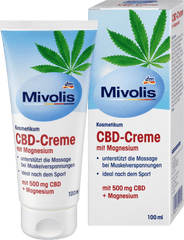 CBD-Creme mit Magnesium, 100 ml