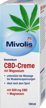 CBD-Creme mit Magnesium, 100 ml