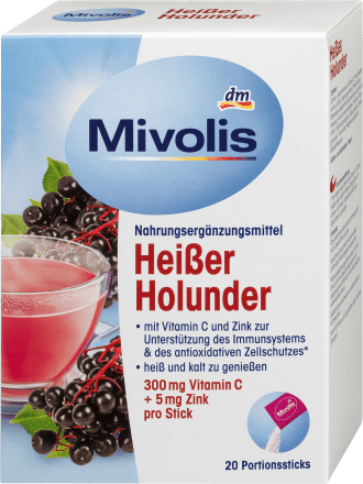 Heißgetränk, Heißer Holunder (20 Sticks), 100 g