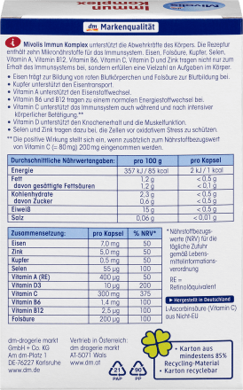 Immun Komplex Kapseln 32 St., 17 g