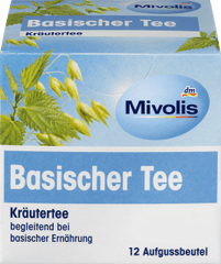 Kräutertee, Basischer Tee (12 Beutel), 21,6 g