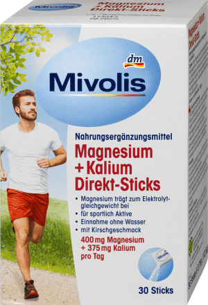 Magnesium + Kalium Direkt-Sticks 30 St, 112,5 g