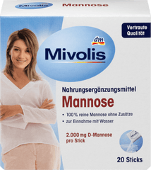 Mannose 20 Sticks, 40 g