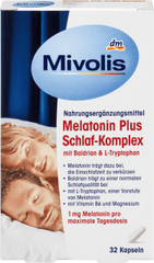 Melatonin Plus Schlaf-Komplex 32 Kapseln, 16 g