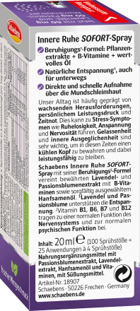 Innere Ruhe Sofort-Spray, 20 ml