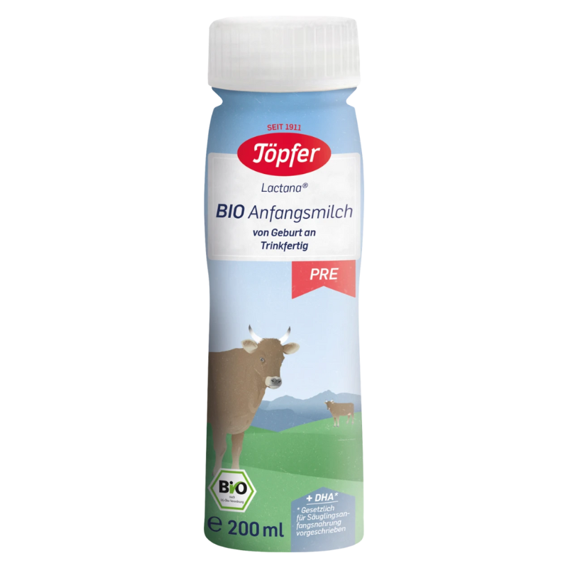 Anfangsmilch Pre trinkfertig von Geburt an, 200 ml - VivaVoss