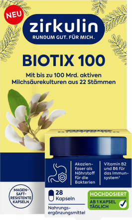 BIOTIX 100 Kapseln 28 St, 12 g