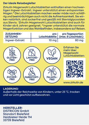 Magenwohl Lutschtabletten 20 St, 32 g