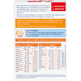 A-Z Depot Tabletten 40 St. Doppelherz