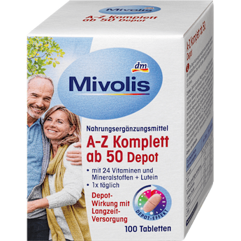A-Z Komplett Depot ab 50, Tabletten, 100 St Mivolis