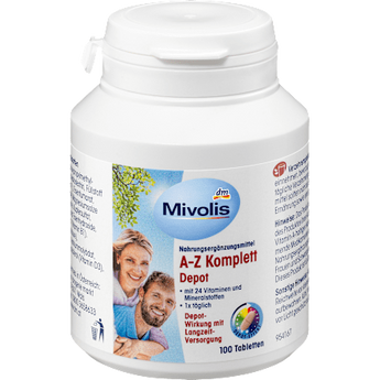 A-Z Komplett Depot, Tabletten, 100 St. Mivolis