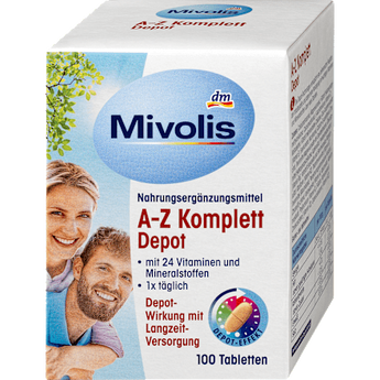 A-Z Komplett Depot, Tabletten, 100 St. Mivolis