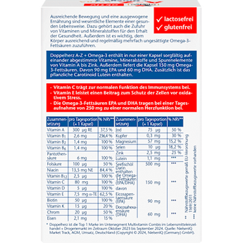 A-Z + Omega-3 Extra Kapseln 30 St Doppelherz