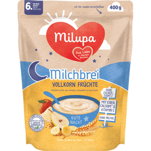 Abendbrei Milch Vollkorn Früchte Gute Nacht ab dem 6. Monat, 400 g - VivaVoss