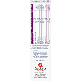 Aktiv-Meno Soja-Isoflavone + Calcium + Vitamin D3 Tabletten 30 St. Doppelherz