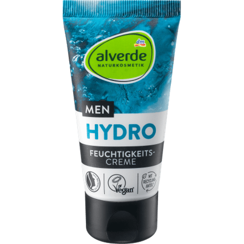 alverde MEN Gesichtscreme Hydro Nature Bio - Aloe Vera, 50 ml Gesichtscreme by alverde MEN – Available at VivaVoss