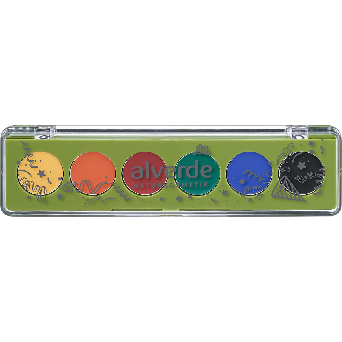 Aqua Schminkpalette 10 Kunterbunt, 6 g