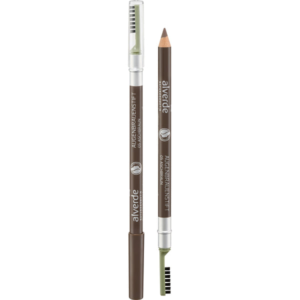 alverde NATURKOSMETIK Eyebrow Pencil 05 Ash Brown, 1.1 g – VivaVoss
