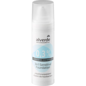 Foundation 3in1 Sensitive mit 0,3% Ceramid-Komplex, 30 ml