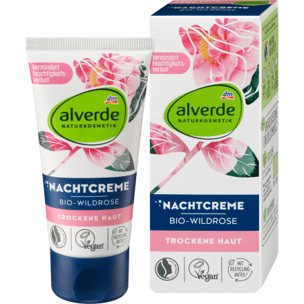 Nachtcreme Wildrose, 50 ml