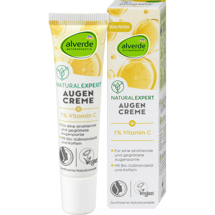 Natural Expert Vitamin C Augencreme, 15 ml