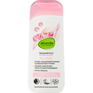 Shampoo Shine with Organic Rose Water &amp; Vegetable Protein, 200 ml