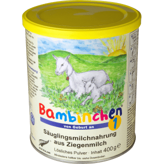 Anfangsmilch 1 aus Ziegenmilch von Geburt an, 400 g - VivaVoss