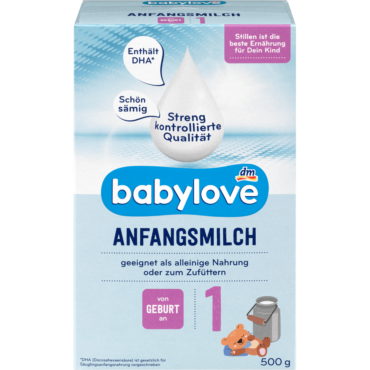 Anfangsmilch 1 von Geburt an, 500 g - VivaVoss