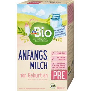 Anfangsmilch Pre Bio von Geburt an, 0,6 kg - VivaVoss