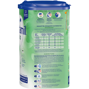 Anfangsmilch Pre Bio von Geburt an, 0,8 kg - VivaVoss
