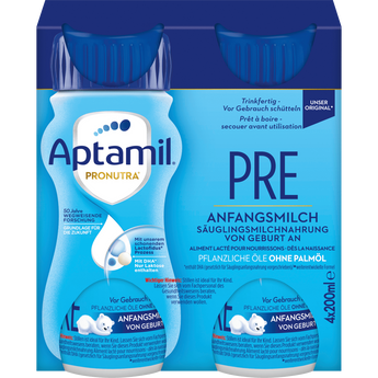 aptamil ha pre trinkfertig aufbewahrung Anfangsmilch Pre HA trinkfertig, von Geburt an, 2x90ml, 180 ml
