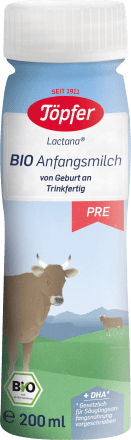 Anfangsmilch Pre trinkfertig von Geburt an, 200 ml - VivaVoss