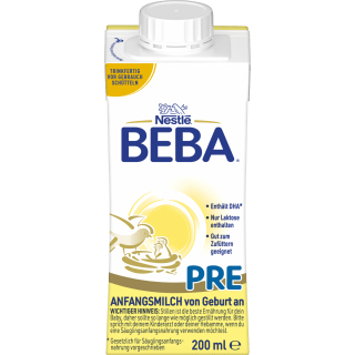 Anfangsmilch Pre trinkfertig von Geburt an, 200 ml - VivaVoss