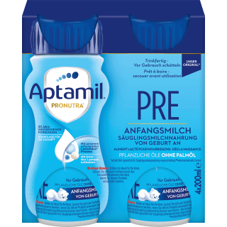 Anfangsmilch Pre trinkfertig von Geburt an 4x200ml, 0,8 l - VivaVoss