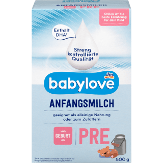 Anfangsmilch Pre von Geburt an, 0,5 kg - VivaVoss