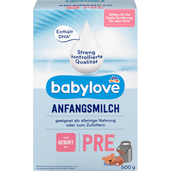 Anfangsmilch Pre von Geburt an, 0,5 kg - VivaVoss