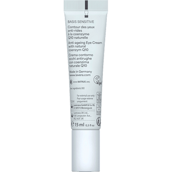 Anti Falten Augencreme Q10  Basis Sensitiv lavera NATURKOSMETIK