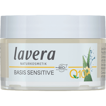 Anti Falten Feuchtigkeitscreme Q10 Basis Sensitiv lavera NATURKOSMETIK