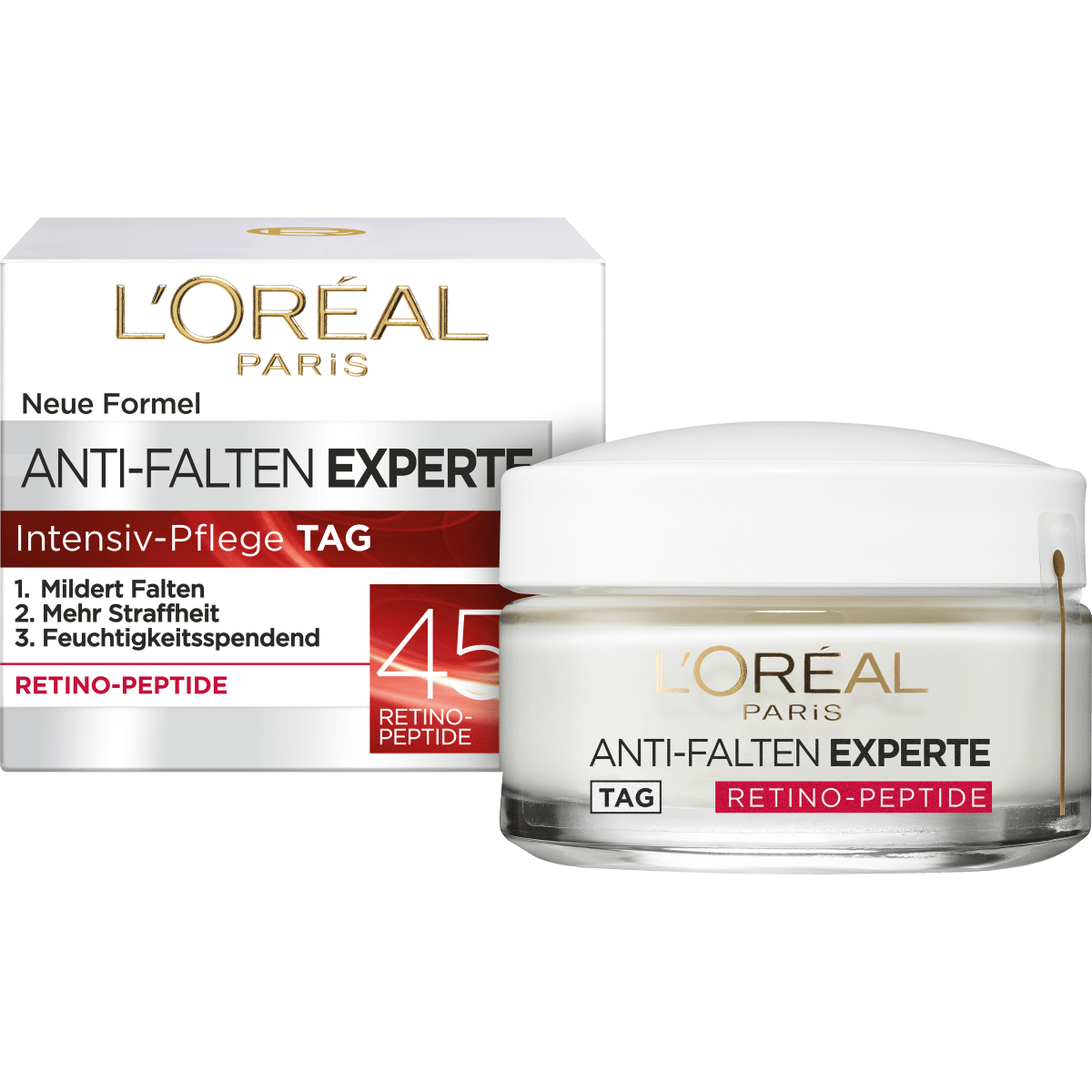 Anti Falten Gesichtscreme Experte 45+, 50 ml Anti Age by L'ORÉAL PARIS – Available at VivaVoss