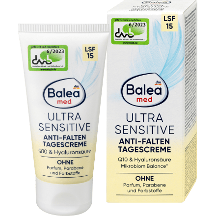 Anti Falten Gesichtscreme Q10 ultra sensitive, 50 ml - VivaVoss